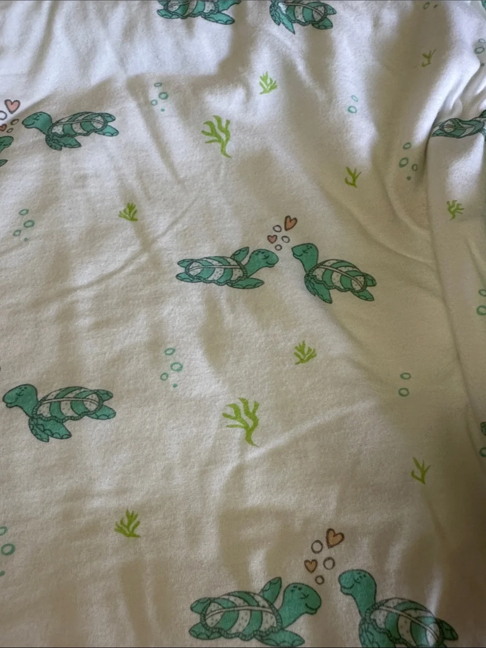 Baby Hooded Towel with Mint Trim - Soft White Cotton Terry